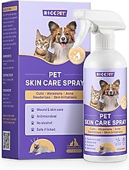 HICC PET Skin Care Relief Cat & Dog Spray, 16-fl oz bottle