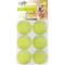 Show in main carousel: allforpaws Interactives Mini Ball Launcher Super Bounce Tennis Ball Dog Toy, Green, 6 count slide 10 of 11
