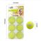 Show in main carousel: allforpaws Interactives Mini Ball Launcher Super Bounce Tennis Ball Dog Toy, Green, 6 count slide 4 of 11