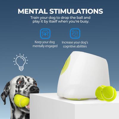 Show full view: allforpaws Interactives Maxi Ball Launcher Dog Toy, White slide 4 of 9