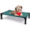 Show in main carousel: Heeyoo Elevated Cooling Dog Bed, Green, Medium slide 1 of 10