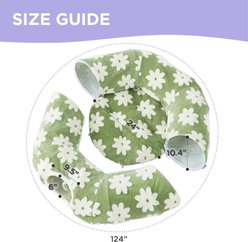 Lesure 2-in-1 Cat Tunnel Bed, Green, Large slide 2 of 6