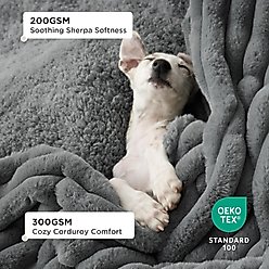 Bedsure Waterproof Dog & Cat Blanket, Warm Grey, X-Large slide 2 of 7