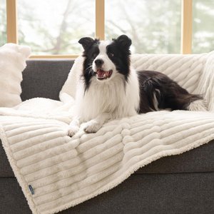 Bedsure Waterproof Dog & Cat Blanket, Cream, X-Large