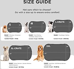 Bedsure Ultra Soft Fleece Thin Washable Dog Crate Mat, Light Grey, Large: 35-in L x 22-in W slide 2 of 6