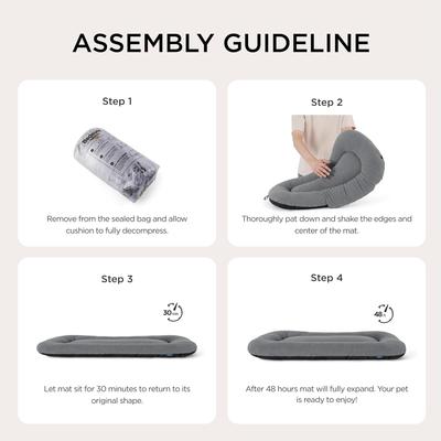 Show full view: Bedsure Ultra Soft Fleece Thin Washable Dog Crate Mat, Brown, Small: 23-in L x 17-in W slide 2 of 9