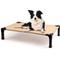 Show in main carousel: Heeyoo Elevated Cooling Dog Bed, Beige, Large slide 1 of 10