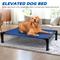 Show in main carousel: Heeyoo Elevated Cooling Dog Bed, Navy, Medium slide 5 of 10