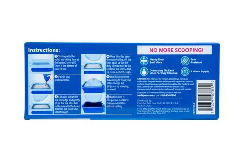 Show full view: Fresh Step Products Drawstring Litter Box Cat Liners, 36 x 19-in, scented slide 2 of 4