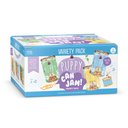 Weruva Puppy Can Jam Variety Pack Gluten-Free Chicken Chunks in Gravy Canned Wet Dog Food, 14-oz can, case of 9