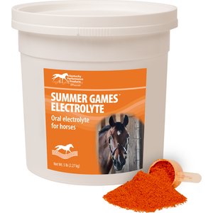 Kentucky Performance Products Summer Games Electrolyte Horse Supplement, 5-lb tub