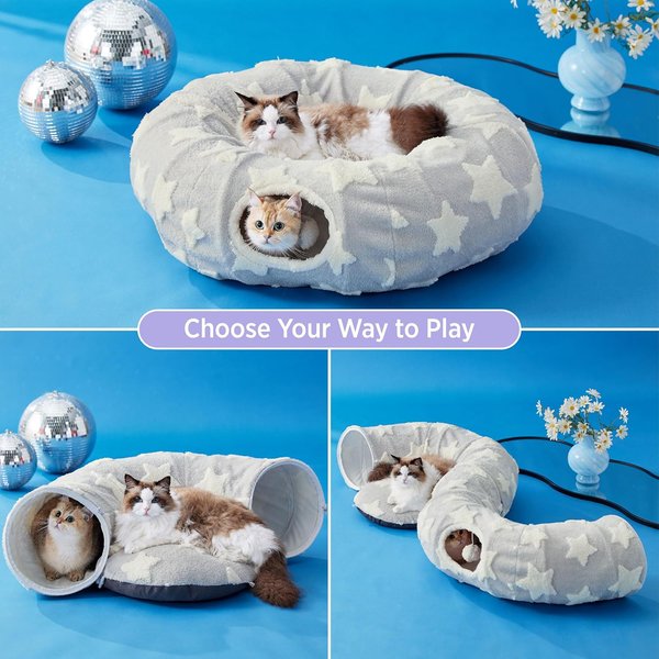 Lesure 2-in-1 Cat Tunnel Bed