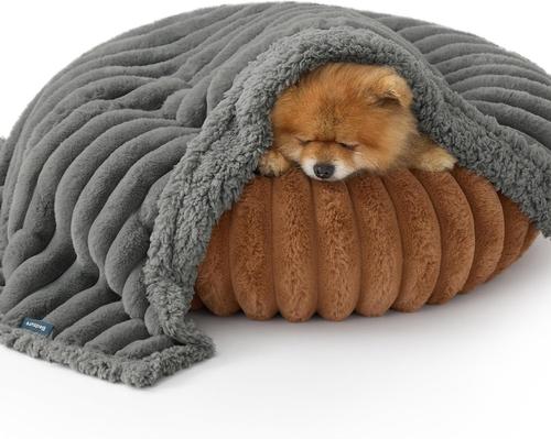 Show full view: Bedsure Waterproof Dog & Cat Blanket, Warm Grey, Small slide 8 of 10