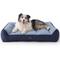 Show in main carousel: Bedsure Sherpa Sofa Dog Bed with Washable Removable Cover, Navy, X-Large slide 1 of 11