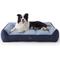 Show in main carousel: Bedsure Sherpa Sofa Dog Bed with Washable Removable Cover, Navy, Large Plus slide 1 of 11