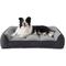 Show in main carousel: Bedsure Sherpa Sofa Dog Bed with Washable Removable Cover, Grey, Large Plus slide 1 of 11