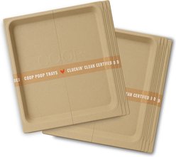 The Smart Coop Quick-Clean Litter Trays Chicken Coop Accessory, 12 count