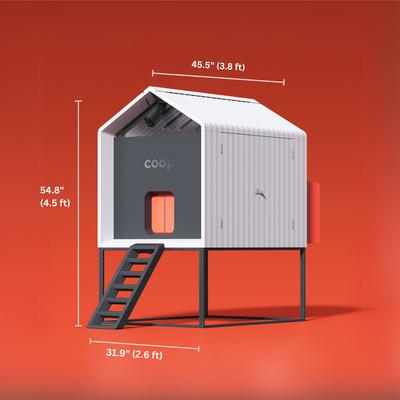 Show full view: The Smart Coop Base Chicken Coop, 4 to 6 Chicken Capacity slide 4 of 10