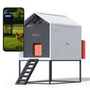 The Smart Coop Base Chicken Coop, 4 to 6 Chicken Capacity