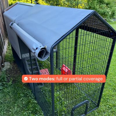 Show full view: The Smart Coop All-Weather Tarp Chicken Coop Accessory slide 3 of 3