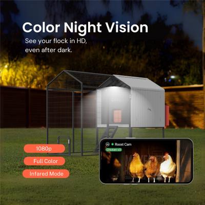 Show full view: The Smart Coop Steel Run Chicken Coop, 4 to 6 Chicken Capacity slide 9 of 10