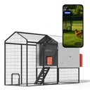 The Smart Coop Steel Run Chicken Coop, 4 to 6 Chicken Capacity