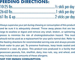 N-Bone FLOSSta Dual Action Pumpkin Flavor Dental Dog Chews, 8 count slide 2 of 6
