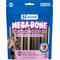 Show in main carousel: N-Bone Mega-Bone Long-Lasting Chicken Free Blueberry Pumpkin Muffin Flavor Adult Dental Dog Chew, 16.8-oz bag, 6 count slide 1 of 11