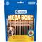 Show in main carousel: N-Bone Mega-Bone Long-Lasting Rawhide-Free Cheese Burger Flavor Adult Dog Chew, 16.8-oz bag, 6 count slide 1 of 11