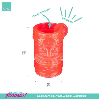 Show full view: FuzzYard Pina Coolada Freeze Dog Chew Toy slide 6 of 12