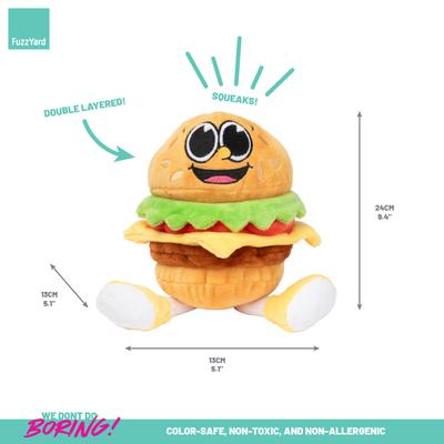 Show full view: FuzzYard Patty Squeaky Plush Dog Toy slide 6 of 7