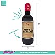 Show in main carousel: FuzzYard Mutt Merlot Squeaky Plush Dog Toy slide 4 of 5