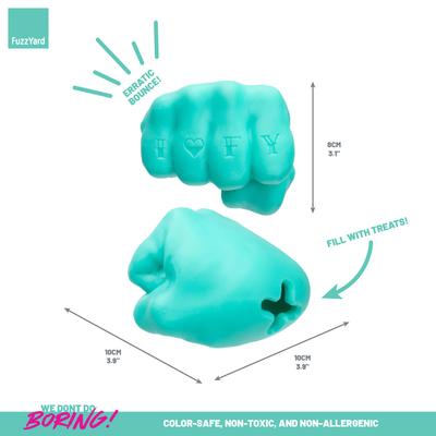 Show full view: FuzzYard Knuckle Sandwich Treat Dispensing Dog Toy slide 6 of 11