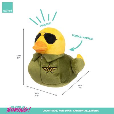 Show full view: FuzzYard Goose Squeaky Plush Dog Toy, Large slide 6 of 10