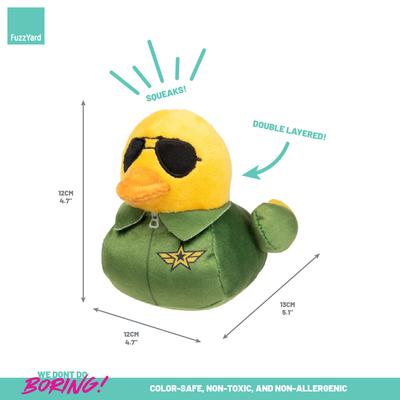 Show full view: FuzzYard Goose Squeaky Plush Dog Toy, Small slide 5 of 9