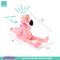 Show in main carousel: FuzzYard Flo Flamingo Squeaky Plush Dog Toy, Large slide 5 of 7