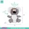 Show in main carousel: FuzzYard Flat Out Nasties Kana The Koala Squeaky Stuffing-Free Plush Dog Toy slide 5 of 6