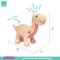 Show in main carousel: FuzzYard Brienne The Brontosaurus Squeaky Plush Dog Toy slide 4 of 5