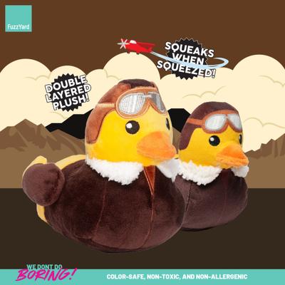 Show full view: FuzzYard Amelia Quackhart Squeaky Plush Dog Toy, Large slide 6 of 9