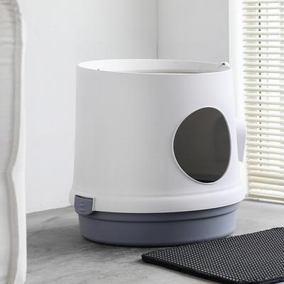 Show full view: HANAMYA Scoop Scratcher Cat Litter Box, 5-10 lbs slide 2 of 7