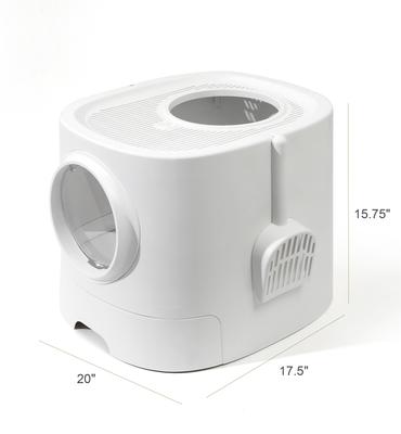 Show full view: HANAMYA Front Entry Cat Litter Box, X-Large, 5-10 lbs slide 2 of 6