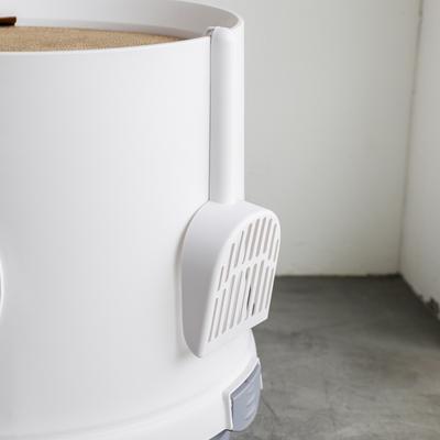 Show full view: HANAMYA Scoop Scratcher Cat Litter Box, 5-10 lbs slide 5 of 7