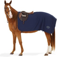 Centaur Turbo-Dry Exercise Horse Sheet, Navy, Cob