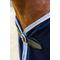 Show in main carousel: Centaur Wool Dress Horse Cooler, Navy/Lt Blue/Silver, Cob slide 5 of 5