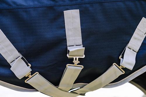 Show full view: Centaur TG2 Horse Blanket, Navy, 66 slide 4 of 5