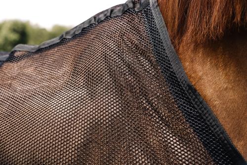 Show full view: Centaur Scrim Dress Horse Sheet, Black, Pony slide 4 of 5