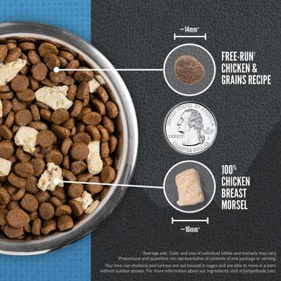Show full view: ORIJEN Wild Reserve Free-Run Chicken & Grains Dry Dog Food Recipe, 4-lb bag slide 7 of 12
