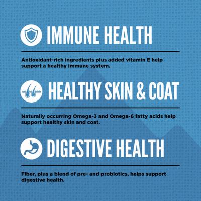 Show full view: ORIJEN Wild Reserve Free-Run Chicken & Grains Dry Dog Food Recipe, 4-lb bag slide 5 of 12