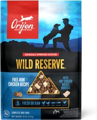ORIJEN Wild Reserve Free-Run Chicken Dry Dog Food, 12-lb bag