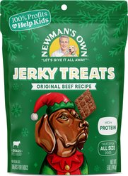 Newman's Own Beef Jerky Holiday Dog Treats, 5-oz bag